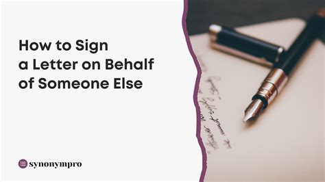 How to sign